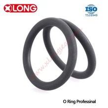 AS568 Standard FKM Schwarzer O-Ring